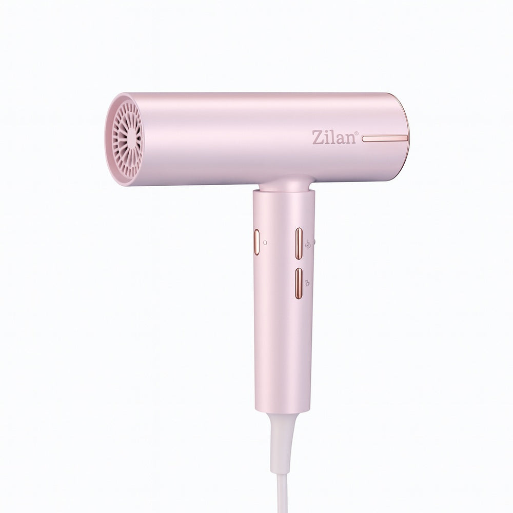 Uscator de par Zilan ZLN9181 1800W tehnologie IQ functie ionica 3 trepte viteza temperatura negru