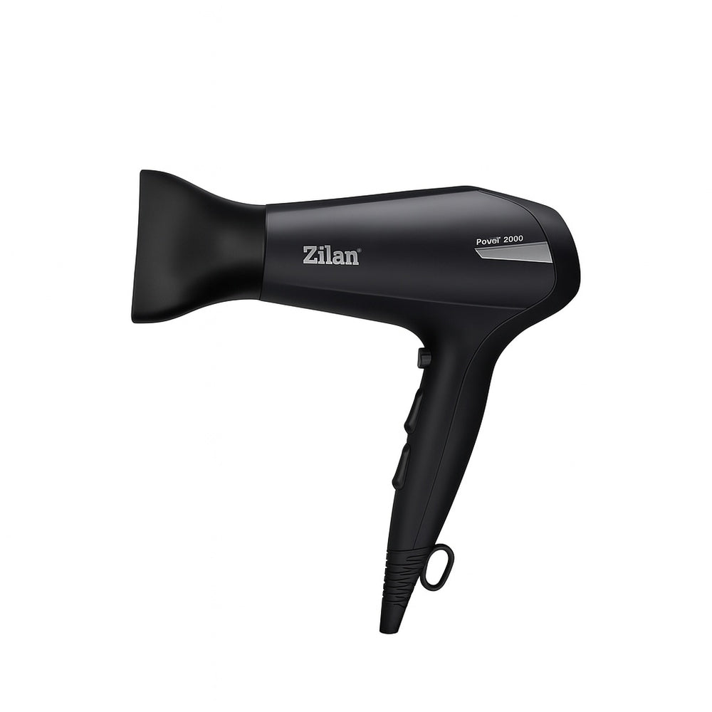 Uscator de par Zilan ZLN9396 2000W functie ionica maner pliabil aer rece concentrator negru
