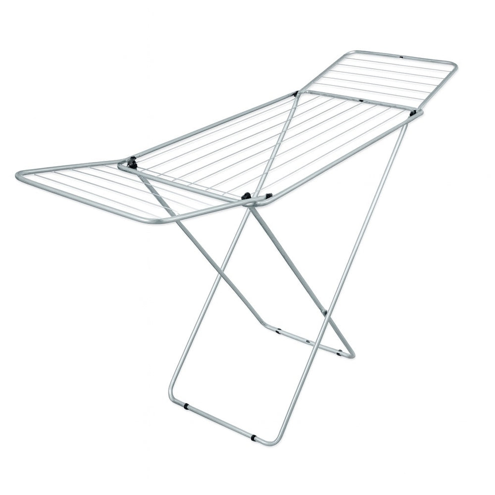 Uscator rufe metal ZILAN NEGRO, 18m, metalic, pliabil, ZLN7764, argintiu