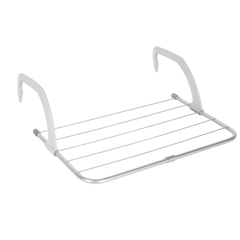 Uscator rufe portabil ZILAN, cadru metalic, suprafata 3m, retractabil, ZLN8952, alb