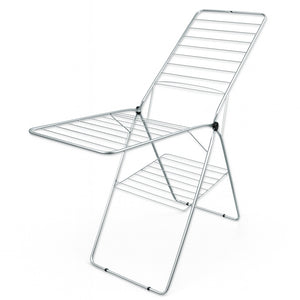 Uscator de Rufe Floria ZLN7757 Rossa, 14m, Metal, Pliabil - Argintiu