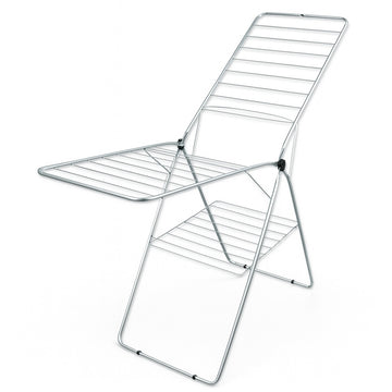 Uscator de Rufe Floria ZLN7757 Rossa, 14m, Metal, Pliabil - Argintiu