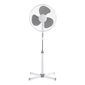 Ventilator 16 cu picior Platinet PSF1616G, 45W, 3 viteze, stanga/dreapta, baza 60x60, h 120cm, gri