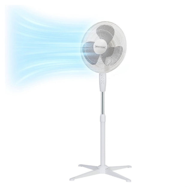 Ventilator 16 cu picior Royalty Line, 45W, 3 viteze, stanga/dreapta, baza 60x60, h 120cm, gri