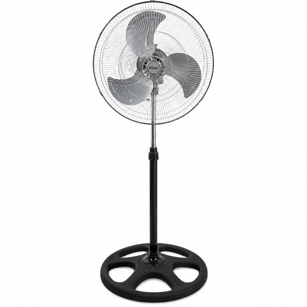 Ventilator 3 in 1 Zilan ZLN3840, 55W, reglabil, circulatie eficienta a aerului, negru