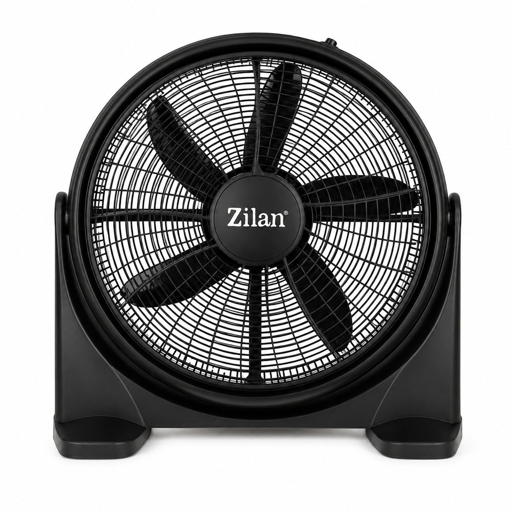 Ventilator cu suport Zilan ZLN2362, 75W, 50 cm, 3 viteze, negru