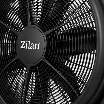 Ventilator cu suport Zilan ZLN2362, 75W, 50 cm, 3 viteze, negru