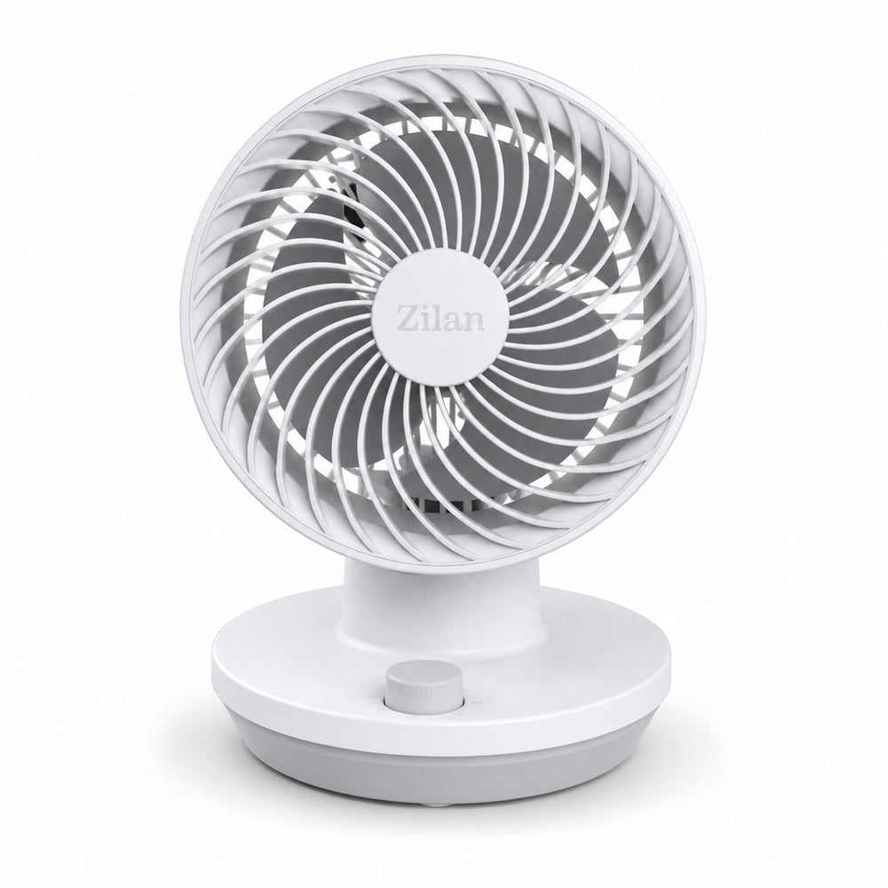 Ventilator de birou Zilan ZLN1009, 45W, 3 viteze, oscilatie
