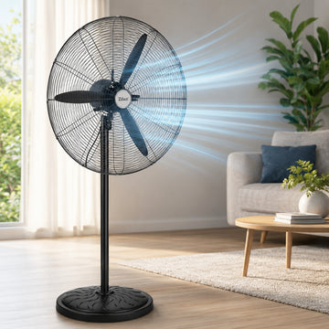 Ventilator Zilan ZLN2549 cu picior sau perete, 130W, 68 cm, 3 viteze, oscilatie, argintiu