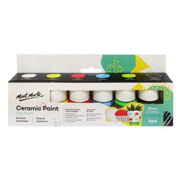 Vopsea lichida Mont Marte PMHS0023, pentru ceramica, 6x20ml