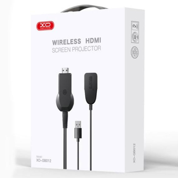 Cablu Audio si Video XO GB012, HDMI la USB-A, Apple Wireless Convertor - Negru