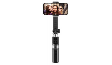 Suport Stand XO SS10, tip Selfie, Brat Telescopic, Tripods, 80cm, MiniSize - Negru