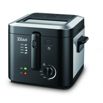 Zilan Friteuza ZLN0010, 1600 W, 2.5 L, termostat reglabil, cuva detasabila, inox