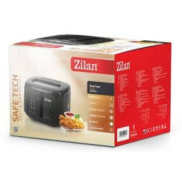 Zilan Friteuza ZLN2317, 1800 W, 2.5 L, cuva teflonata, termostat reglabil, negru