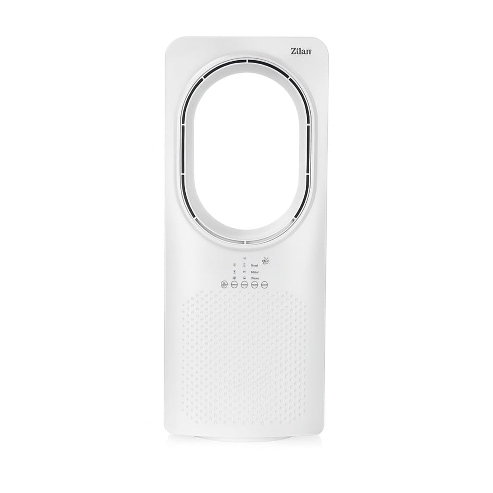 Zilan ZLN1078 – Ventilator fara palete 50W, timer 15h, 3 moduri presetate, alb