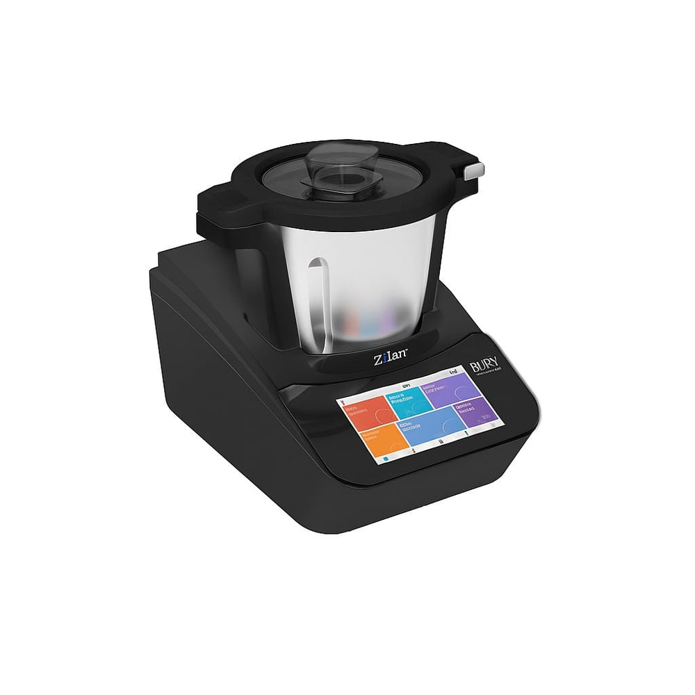 Zilan ZLN9341 RUBY – Robot de bucătărie multifuncțional Thermorobot 1700W, 4.7L, ecran color TFT 7", Wi-Fi, aplicație mobilă